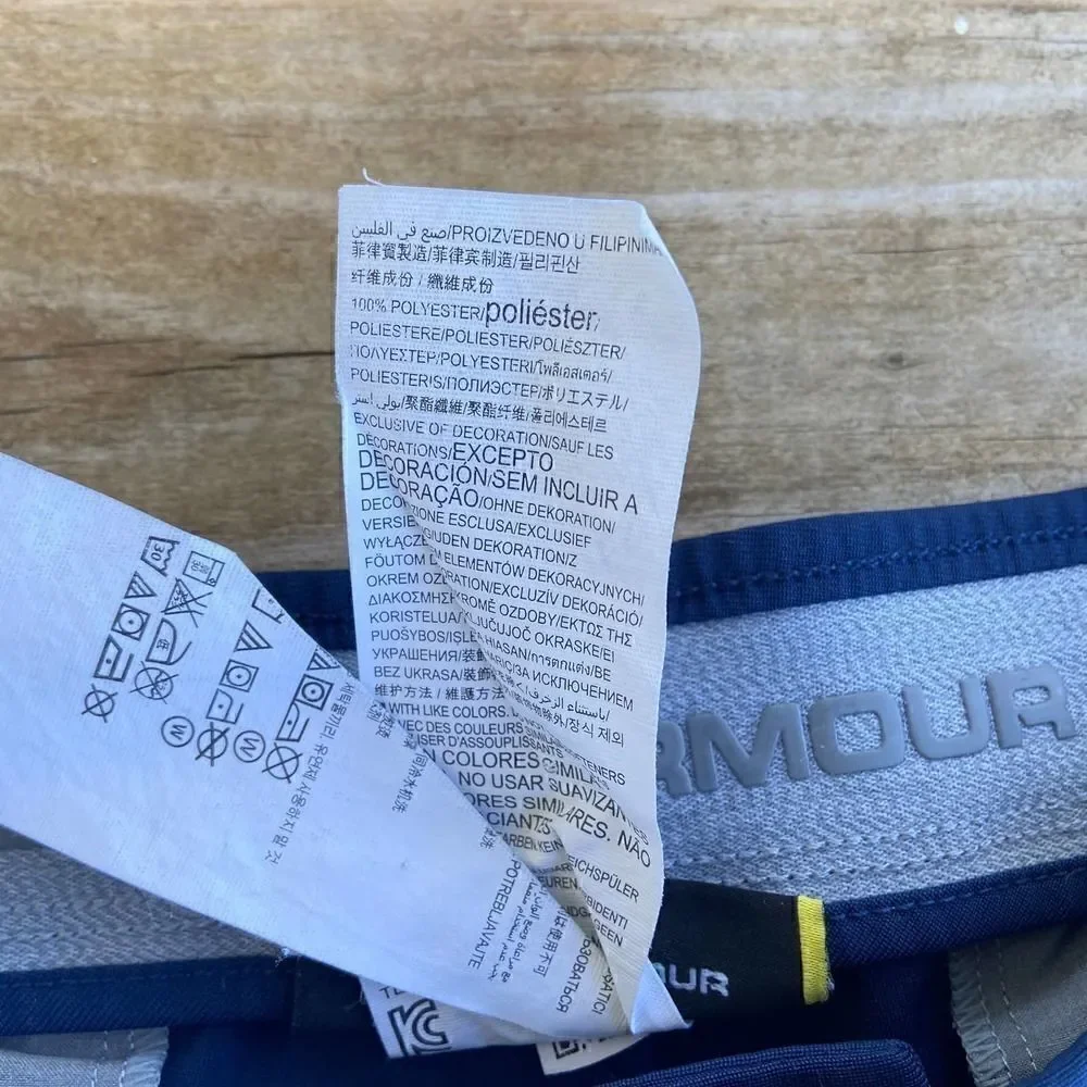 Under Armour Navy Threadborne Tour Golf Pants